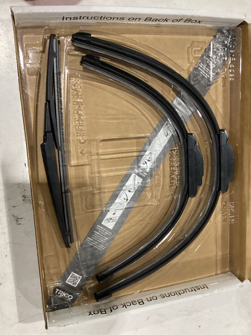 Condition photo showing As Is for wiperbladesusa wiper blades set w/ 1yr warranty compatible with lincoln nautilus 2025 wipers (set of 3) w/rear wiper pulse wipers 2025 (set/3) lincoln nautilus