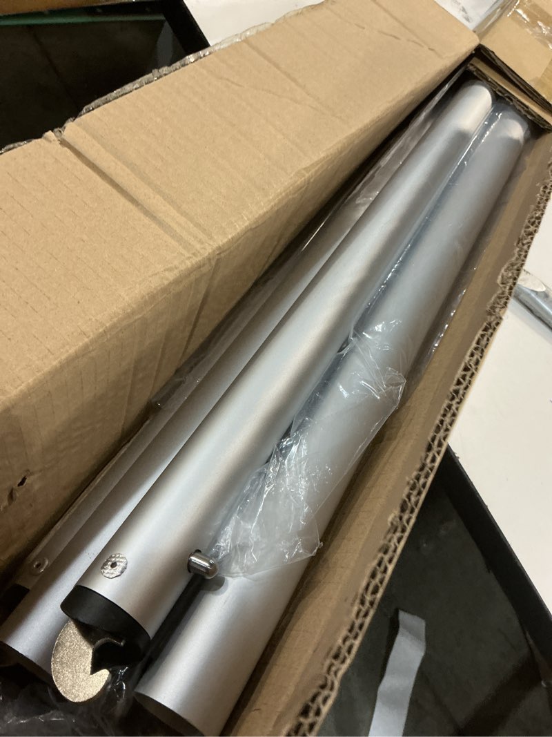 Condition photo showing Good Condition for Zonon 2 Pcs 4-10ft Double Layer Adjustable Crossbar and Hangers for Use with Pipe and Drape Kit Pipe and Drape Crossbar for Backdrop Stand, Background Curtain and Wedding Decor 2 4-10 ft