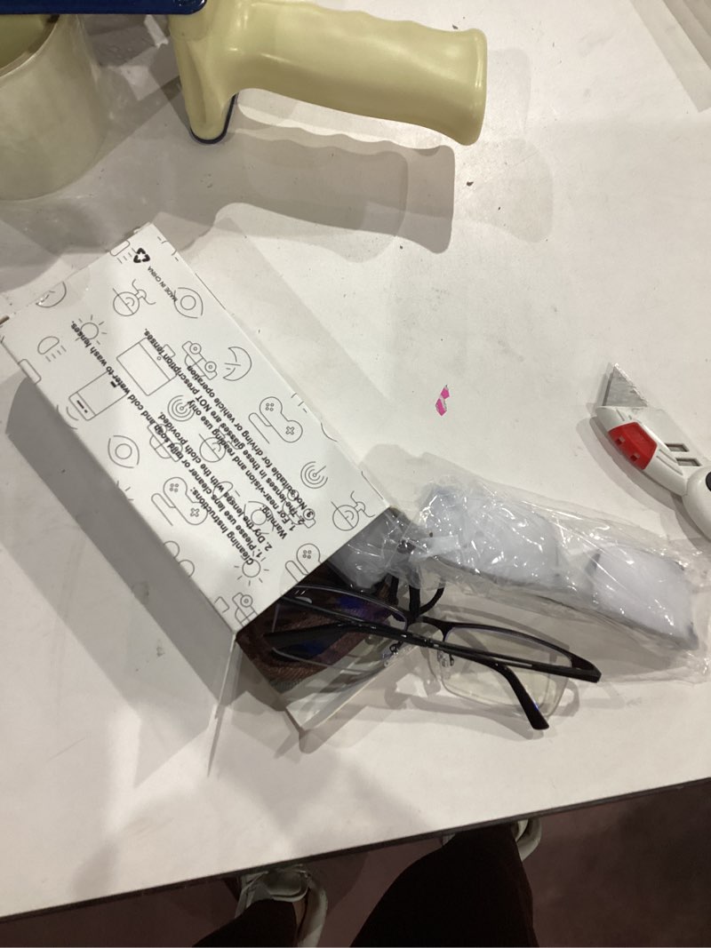 Condition photo showing Good Condition for Reading Glasses for Men, 0.75 Blue Light Blocking Reading Glasses Metal Readers 3 Pack(gun/Black/Brown) 0.75 x