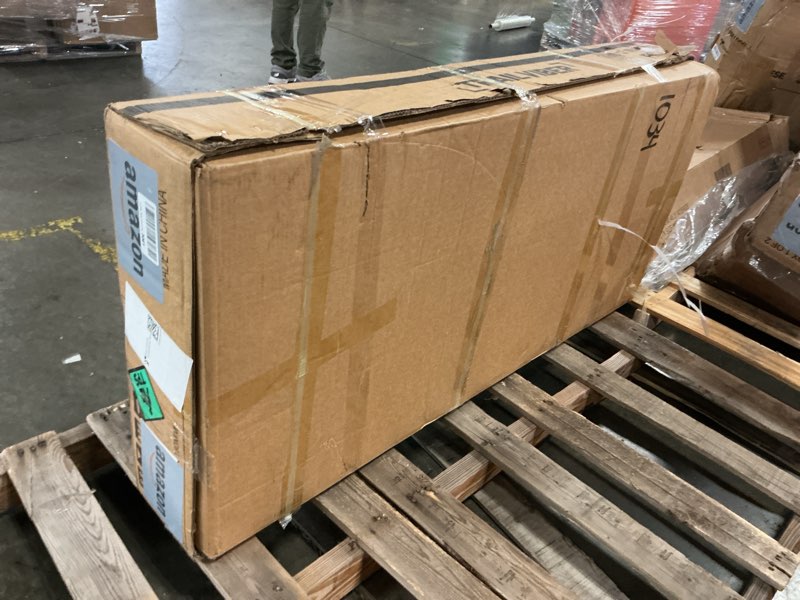 Condition photo showing As Is for walking pad treadmill with 12% 9-level auto incline, 450 lbs capacity rgb led screen, bluetooth speaker under desk treadmill, compact treadmills for home hiking