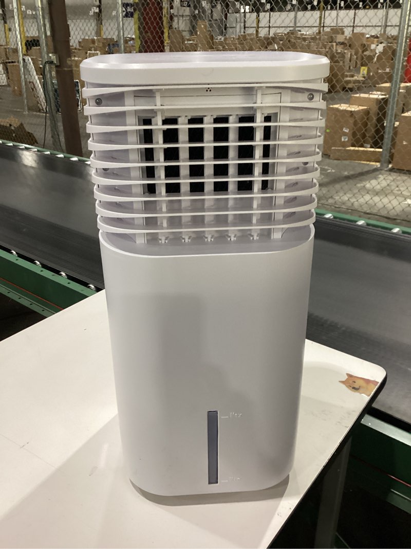 Condition photo showing New/Like New for Windowless Air Conditioner, Swamp Cooler with 4 Modes & 3 Speeds, 15H Timer for Smart Auto-off, 2-Gal Tank for 20H Cooling, Remote, 120° Oscillating Portable Air Conditioners No Hose Needed Snowy