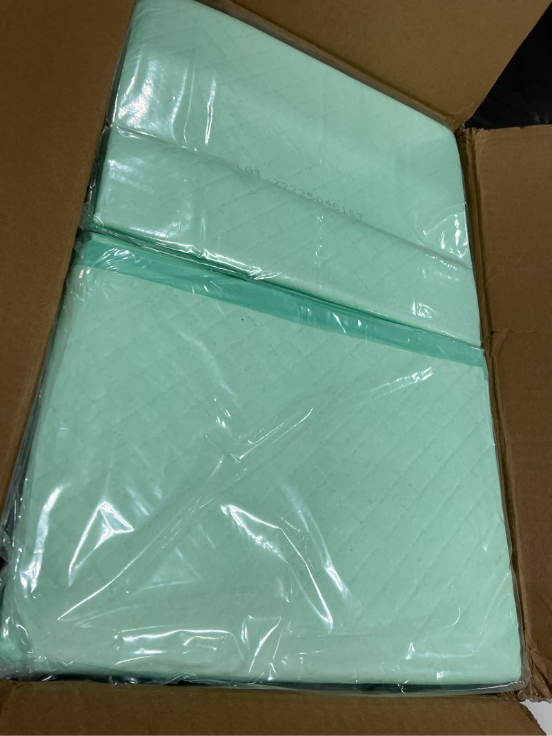 Condition photo showing New/Like New for Medline Super Absorbent Underpad, 36" x 36", 50 Count, Extra Large Disposable Incontinence Pads, Protective Bed Pads, Chucks, For Kids, Adults, Elderly, Furniture & Surface Protection Pee Pad 36 inches x 36 inches