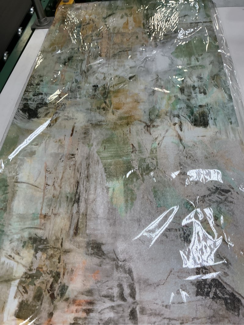 Condition photo showing Good Condition for nineaso brown green abstract wall art - unearthed world abstract canvas pictures for wall decor modern abstract canvas painting artwork for living room bedroom home office wall decorations 20" x 40"