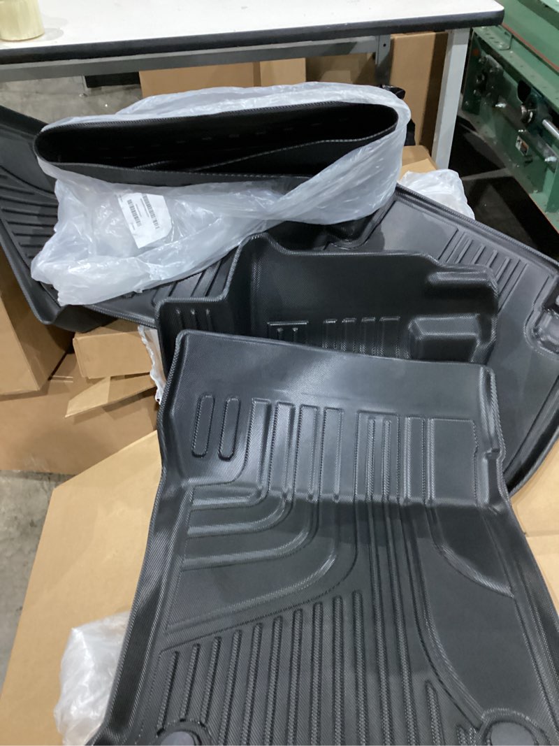 Condition photo showing Good Condition for similar))))ttx lighting floor mats for toyota rav4 2019-2025 (not fit hybrid), all weather tpe mats custom fit floor liners trunk cargo liner, black 19-25 rav4 floor mats+cargo liner