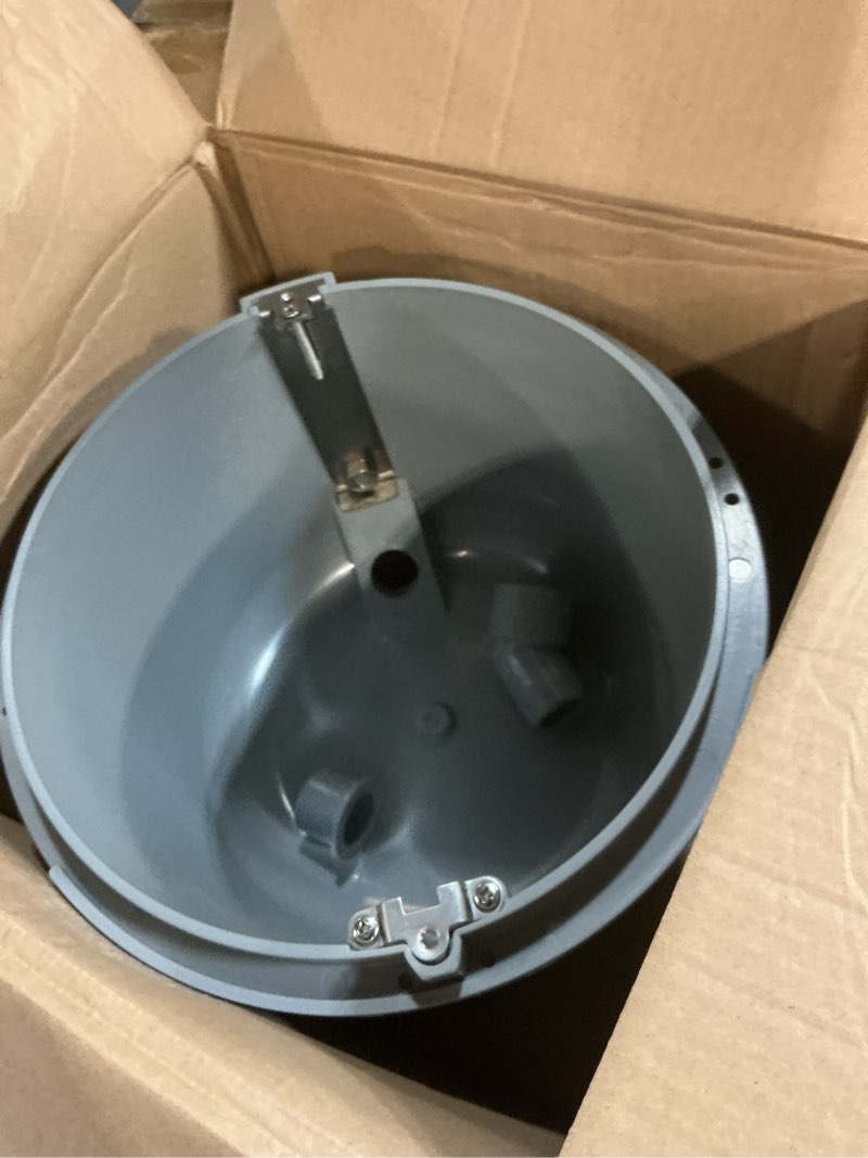 Condition photo showing Good Condition for 10-inch pool light niche for concrete pools and spas,inground nicheless pool spa light niche,fits pentair & hayward & jandy pool lights housing replacement