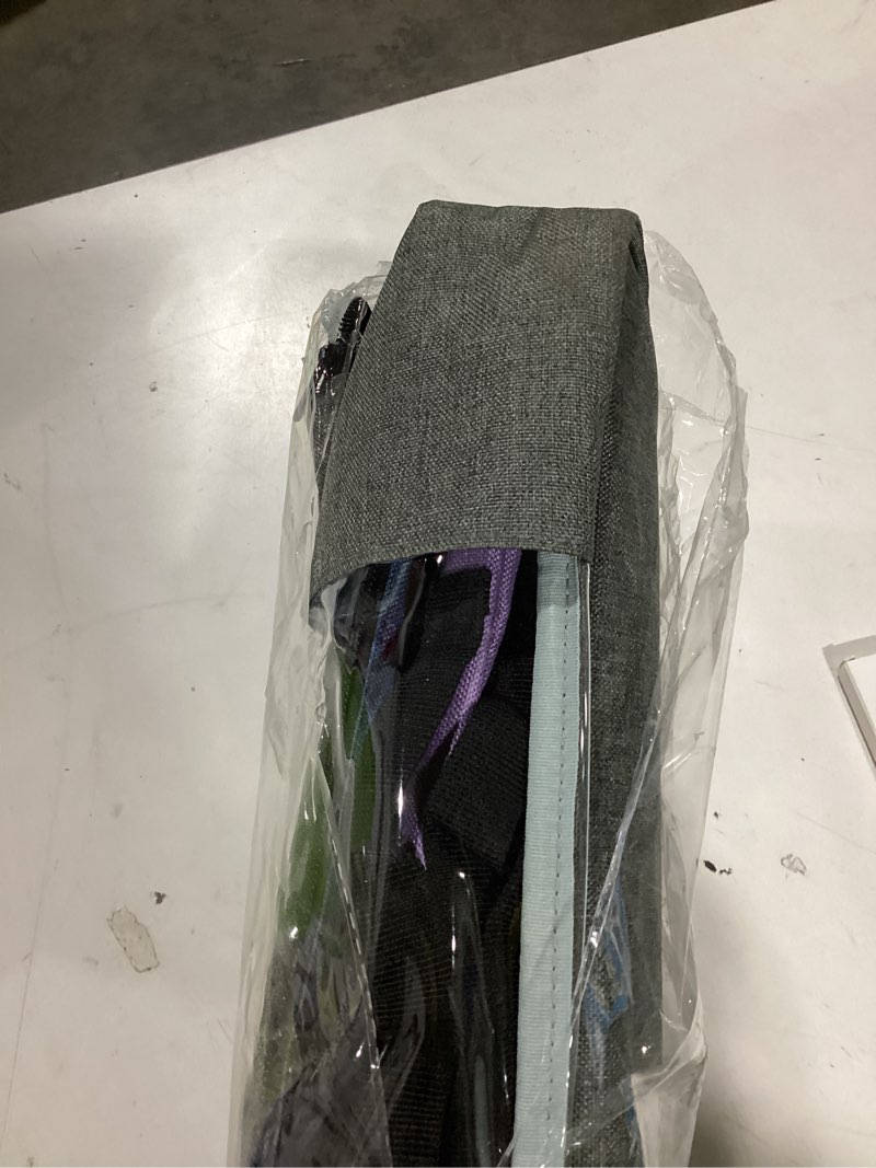 Condition photo showing As Is for Board Game Storage Bag with 6pcs Zipper Bags, Board Game Organizer and Storage with Cover for Office Supplies, Puzzles, Toys, Building Blocks, Craft Product, Educational Math Game Bag