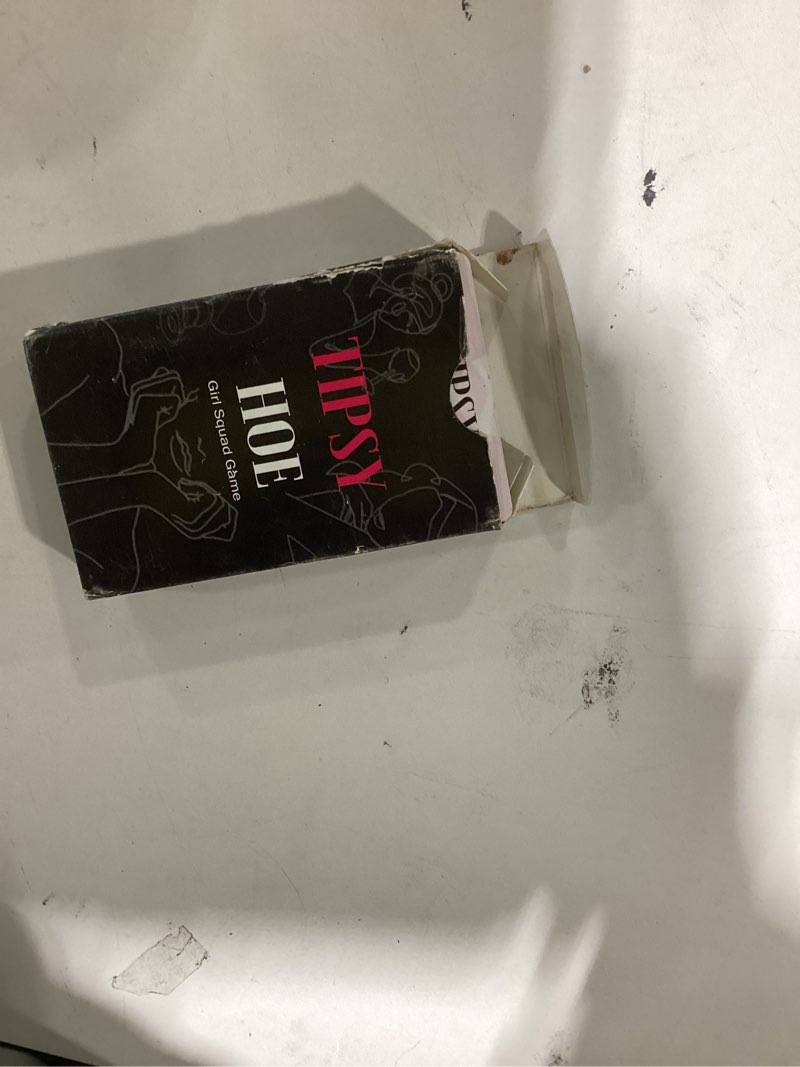 Condition photo showing Good Condition for tipsyhoe : a girls night game - bachelorette night game - bachelorette party game - drinking games - party game - a drinking card game 1 pack card game