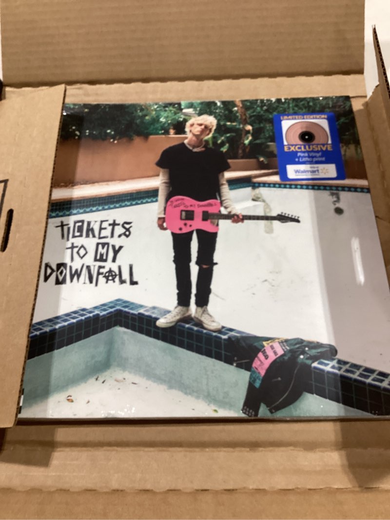 Condition photo showing New/Like New for tickets to my downfall [new cover lp]