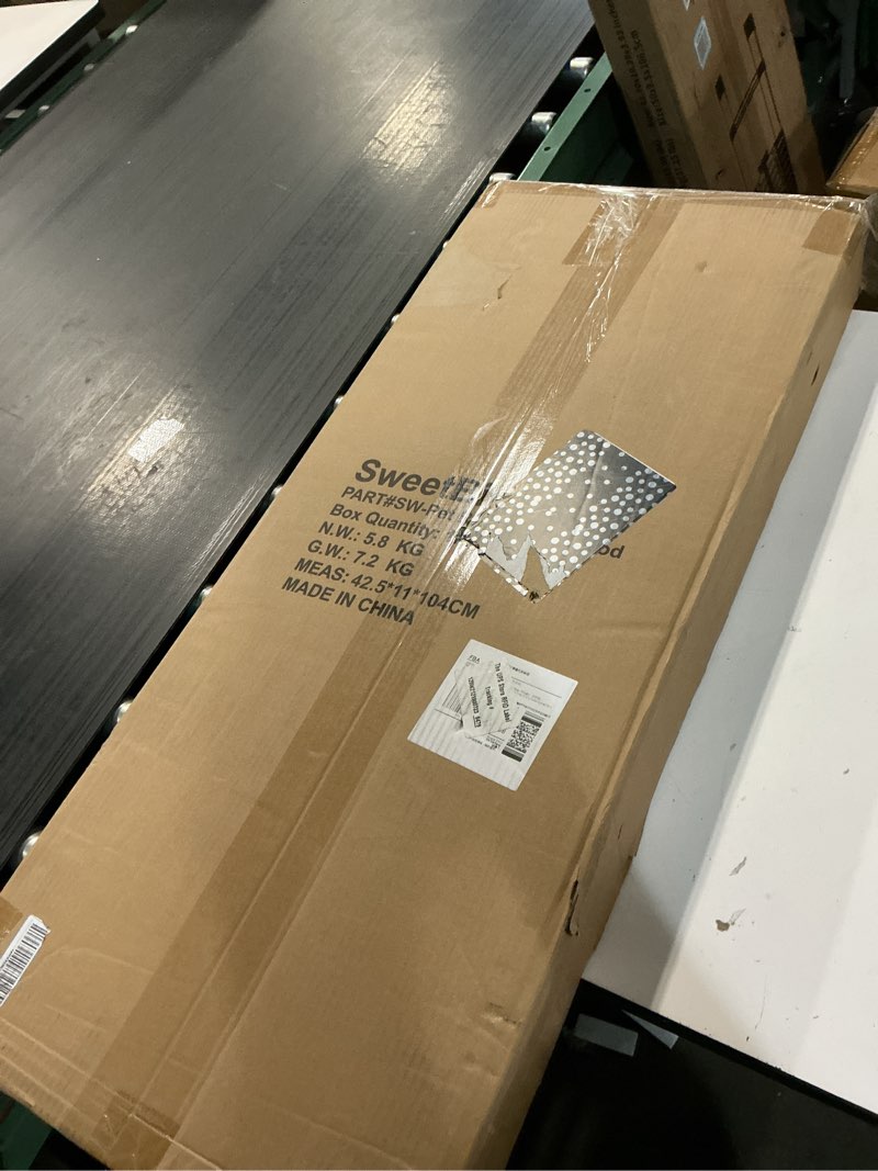 Condition photo showing New/Like New for dog ramp for bed - foldable small to large dog ramp for couch - 6 adjustable height from 12" to 24" - stairs with high traction mat - wooden portable ramp for dogs to get on bed couch car up to 200lbs burlywood(black)