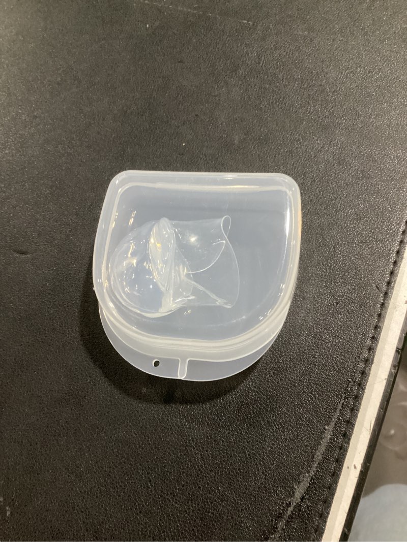 Condition photo showing As Is for Snoring Solution - Anti-Snore Device, Reusable Snore Solution Stopper for Men/Women - MF13