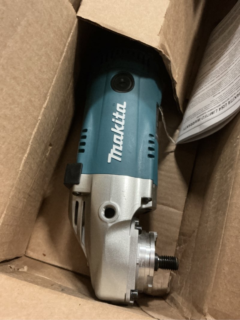 Condition photo showing As Is for Makita GA7021 7" Angle Grinder, with AC/DC Switch