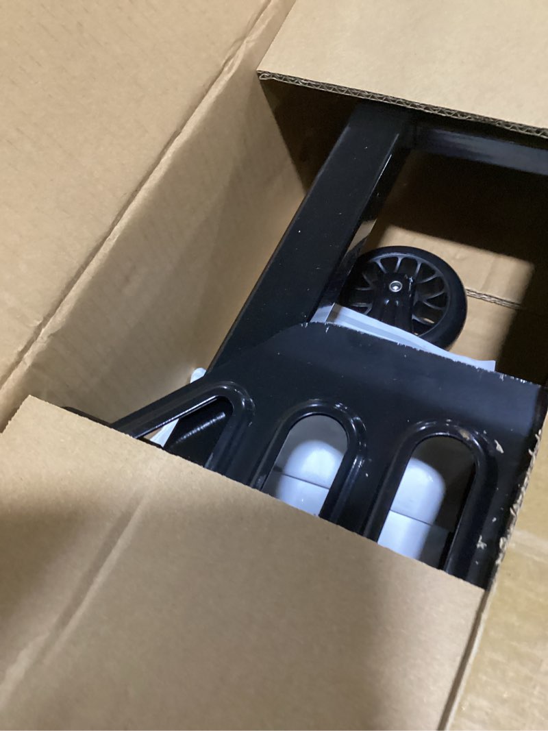 KEDSUM Folding Stair Climbing Dolly, 460lbs Heavy Duty Stair Climbing Cart with Telescoping Handle, 