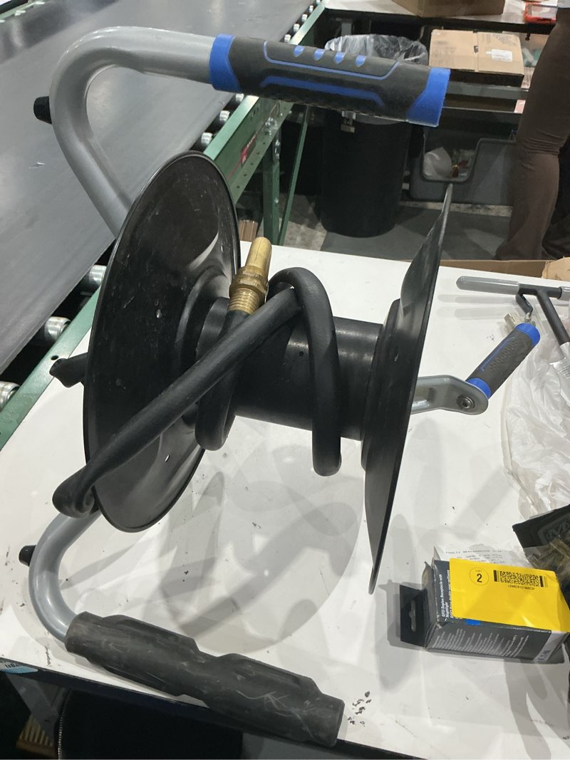 kobalt steel 75-ft stand hose reel