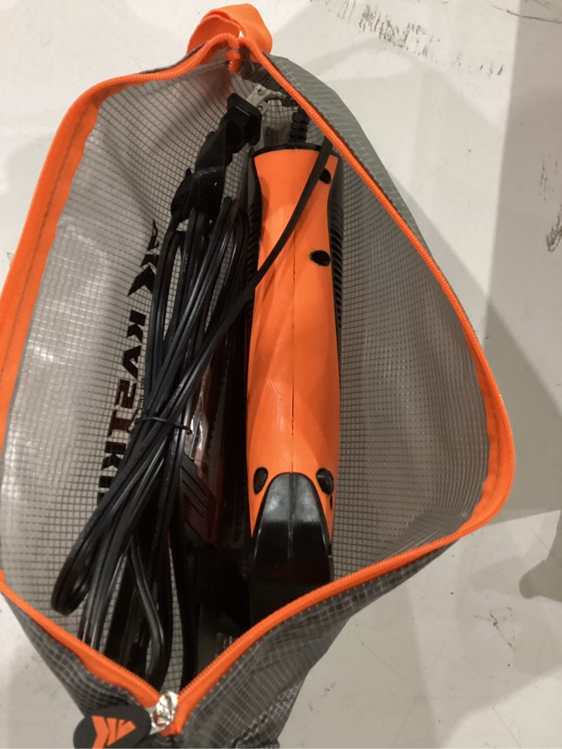 Condition photo showing Good Condition for kastking speed demon 110v electric fillet knife, precision cut with high torque motor, etl certified safety, balanced lightweight handle, 2 sets of stainless-steel blades 7 & 9'' fillet knife