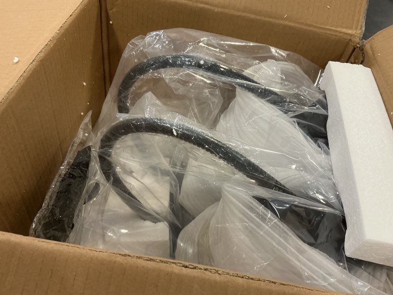 Condition photo showing Good Condition for JOHAKYU Food Heat Lamp, 2-Head Adjustable Food Warming Lamp with 3 Bulbs | Stainless Steel Catering Heating Light for Restaurants, Kitchens & Buffets - Black Painted Black