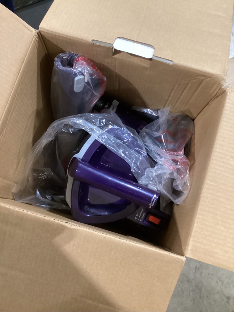 Condition photo showing Good Condition for Shark Lift-Away Upright Vacuum with Powerfins, Self-Cleaning Brushroll, Anti-Allergen Complete Seal Technology, No Hair Wrap, LED Headlights, and Advanced Swivel Steering, Eggplant, ZD201 Lift-Away with Powerfins Brushroll