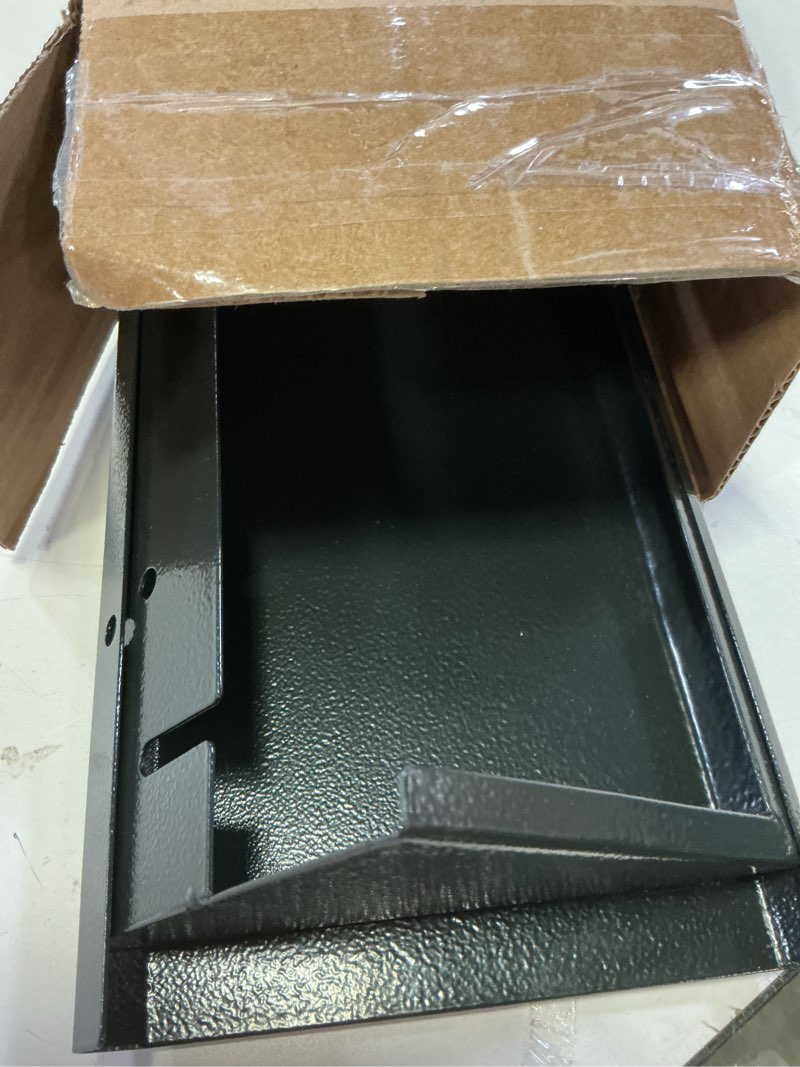 Condition photo showing As Is for Stanbroil Adjustable Fireplace Hood 28.5 to 48" Accessory, Black Powder Coat Fireplace Hood Heat Shield