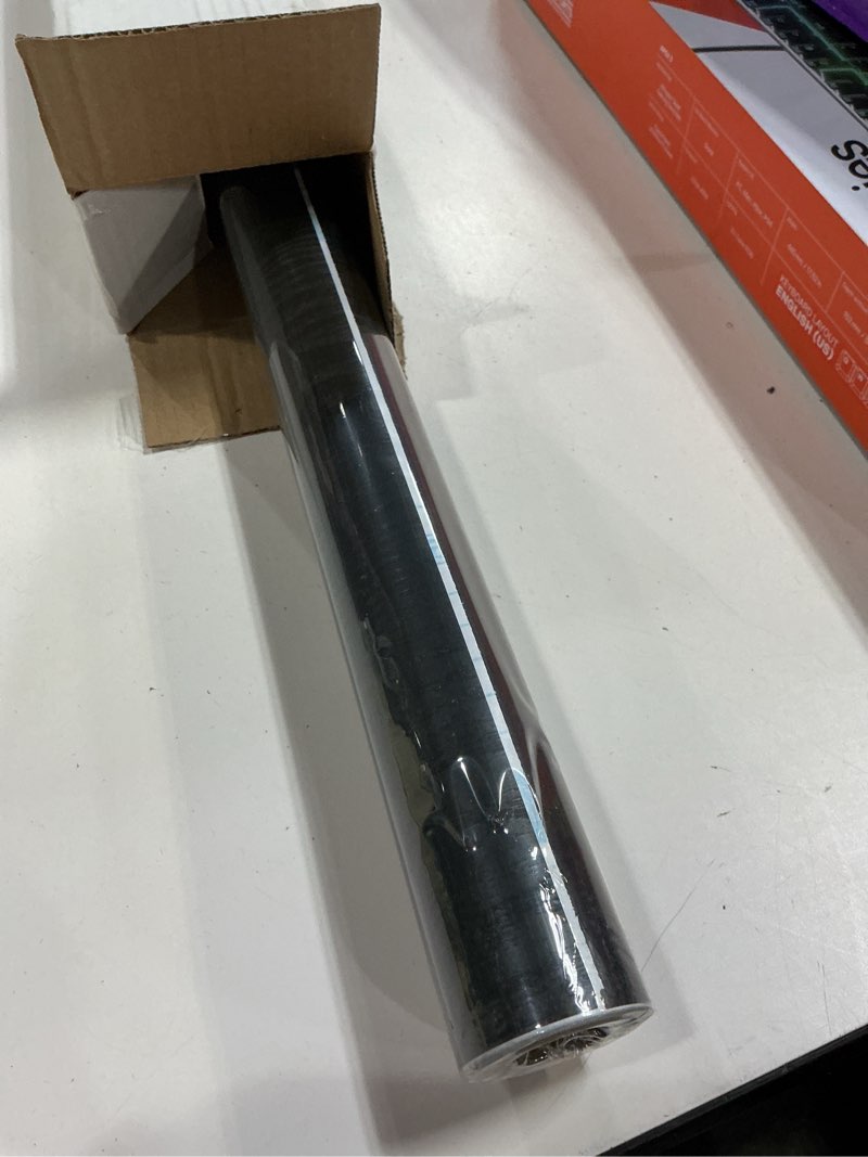 Condition photo showing New/Like New for abyssaly black wood peel and stick paper 35.6 in x 118 in decorative self-adhesive contact paper film for furniture easy to clean thickening upgrade increase stomata and reduces bubble generation 35.6" x 118" black