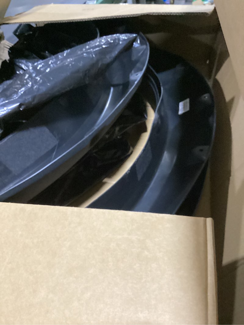 Condition photo showing New/Like New for ECOTRIC Fender Flares Compatible with 2009-2010 Dodge Ram 1500/2011-2018 Ram 1500/2019-2023 Ram 1500 Classic Fleetside, Truck Wheel Flares Wheel Cover Textured Black Rivet Style 4Pcs