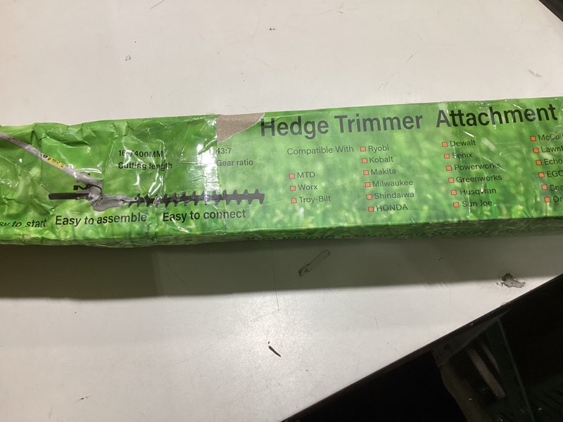 Condition photo showing As Is for Replacementpart Hedge Attachment Compatible with Pas-225 Pas-2620 Brushcutter Head Grass Trimmer Head 99944200596