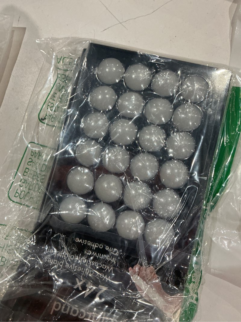 Condition photo showing Good Condition for 96 pieces white adhesive small candles, accessories candle wax dots- adhesive,wax sticky dots,candl accessories (96)