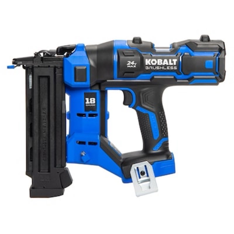 Kobalt XTR 2-1/8-in 18 -Gauge Cordless Straight Brad Nailer (Battery Not Included and Charger Not