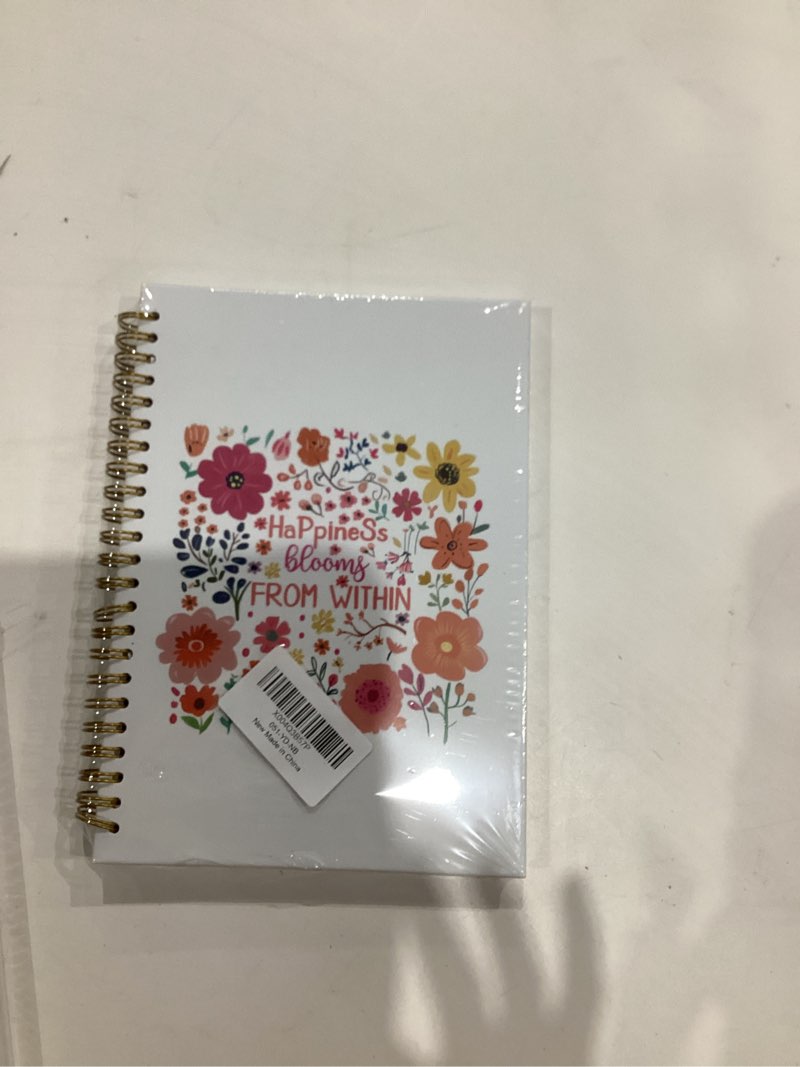 Condition photo showing New/Like New for OTKBD Boho Floral Mental Health Notebook, Therapy Journal for Women, Inspirational Positive Journal, Happiness Blooms from Within Motivational Notebook, Inspirational Gifts for Women, 5.5x8.3 Inch