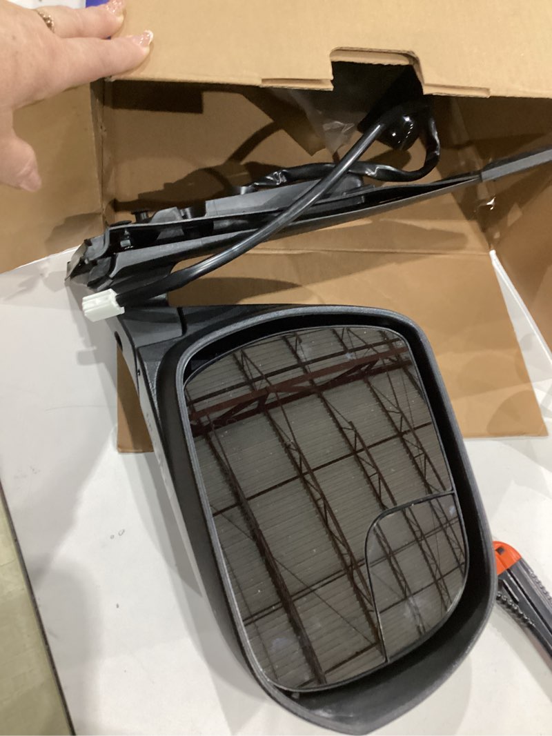 Condition photo showing Good Condition for for toyota sienna door mirror 2015 16 17 18 19 2020 passenger side | power | heated | paint to match | replacement for to1321339 | 87910-08150-c1