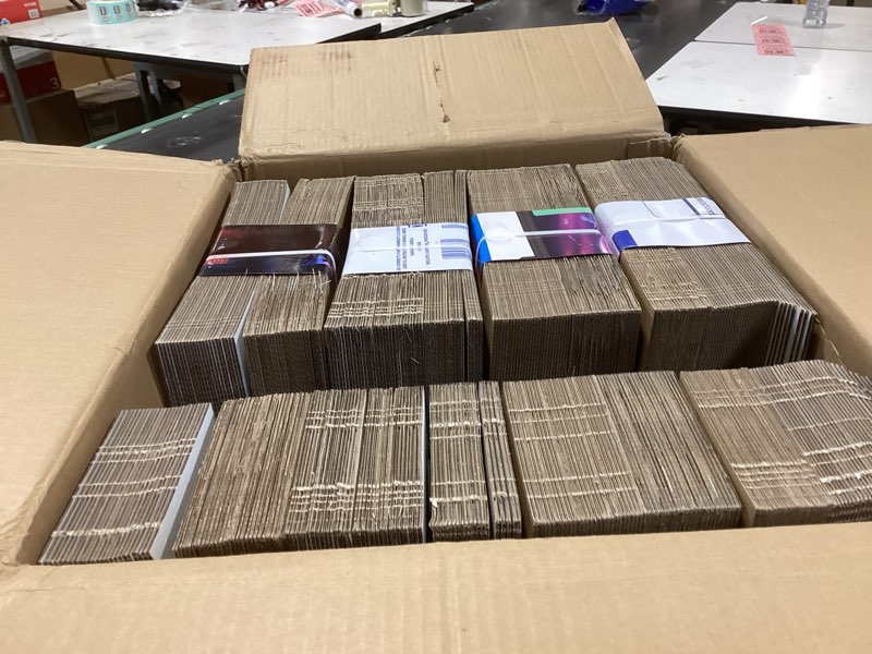 Condition photo showing Good Condition for ROTCH 200 Pack of 4x4x4’’ Small Shipping Boxes, Sturdy Corrugated Cardboard Mailers, White (M444-W-200) 4x4x4'' 200 Pack White
