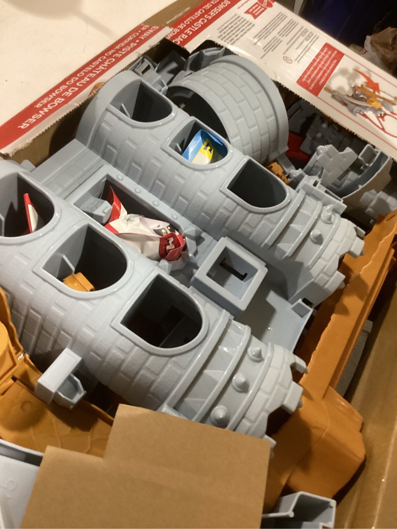 Condition photo showing Good Condition for Hot Wheels Toy Car Track Set, Mario Kart Bowser’s Castle Playset & 1:64 Scale Die-Cast Kamek, Interactive Play, with Storage for 30+ Vehicles Bowser Track Set