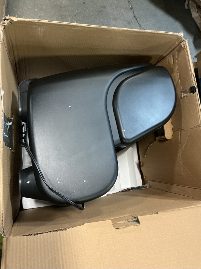 Condition photo showing As Is for homedics therapist select foot and calf massager  rolling massage  4 programs  3 intensities  adjustable tilt for comfort  black fms-400