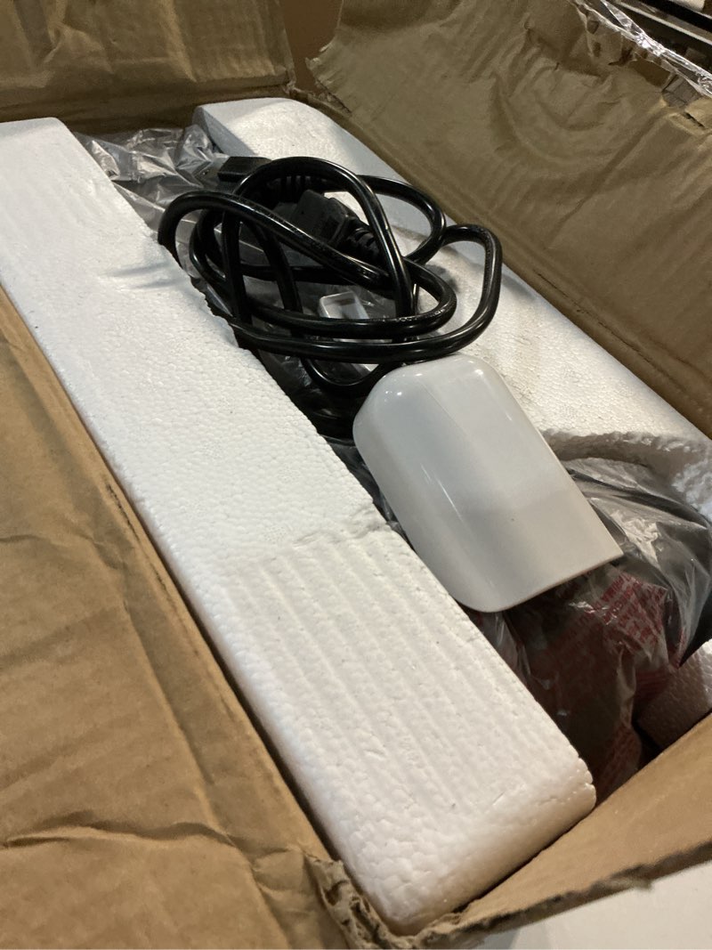 Condition photo showing As Is for Nugget Ice Maker 44lbs/Day Countertop Ice Maker, Ice Makers with Self-Cleaning & Timer, One-Click Operation, Chewable Ice Pebble Ice Maker Machine with Scoop&Basket for Home/Kitchen/Office