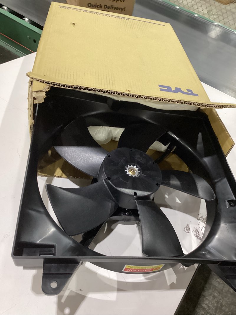 automotive cooling fan assembly