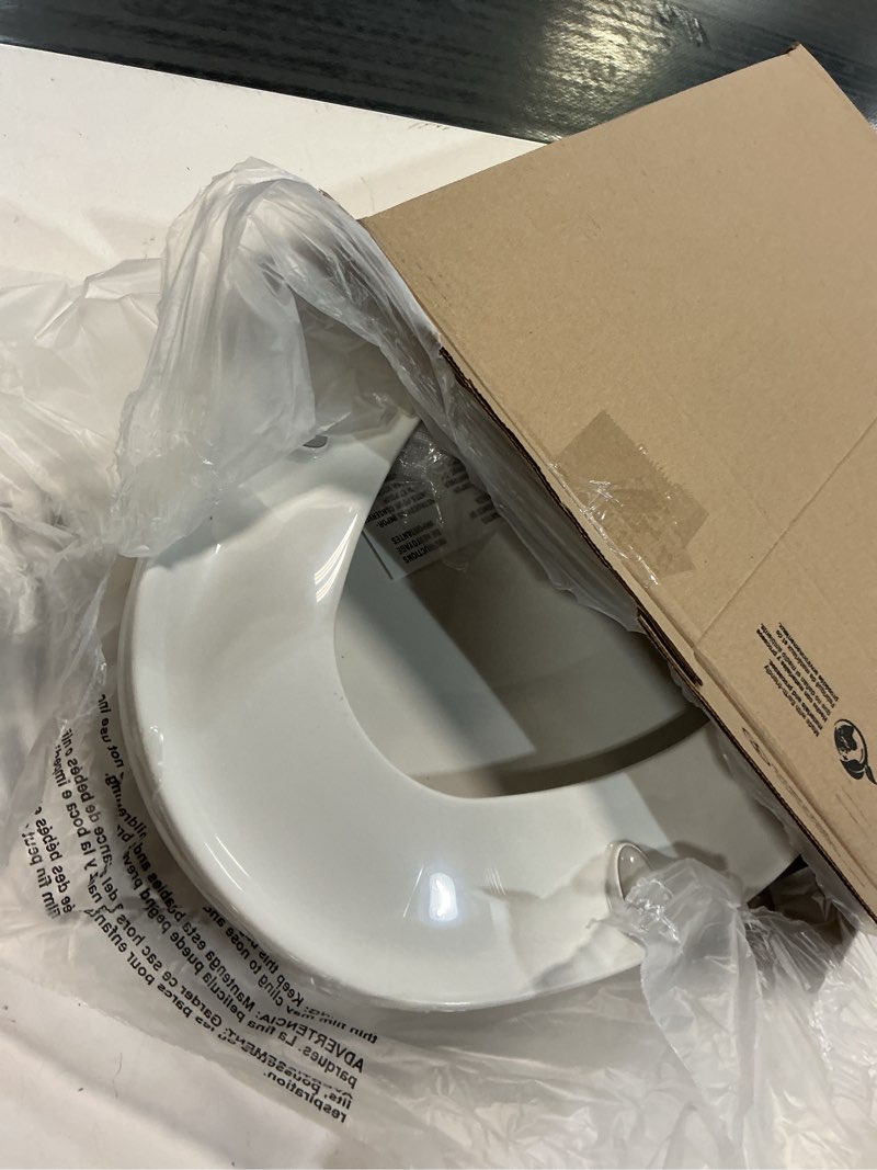 Condition photo showing Good Condition for bemis 7900tdgsl commercial heavy duty closed front toilet seat with cover, industrial no slam seat with secure installation, made in usa, elongated, white white elongated toilet seat