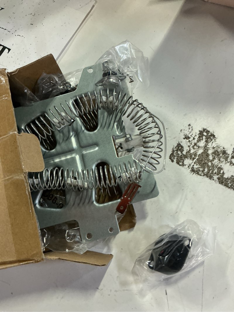 Condition photo showing Good Condition for dc47-00019a dryer heating element kit for samsung dryer,including dc96-00887a,dc47-00016a,dc47-00018a, dc32-00007a,14486 electric wire,fit for samsung dryer model dve50r5400v/a3 dve50m7450w/a3 dc47-00019a heating element kit