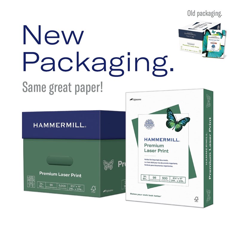 Hammermill 104604 Laser Print Office Paper, 98 Brightness, 24Lb, 8-1/2 X 11, White, 500 Sheets/Rm (Ham104604)