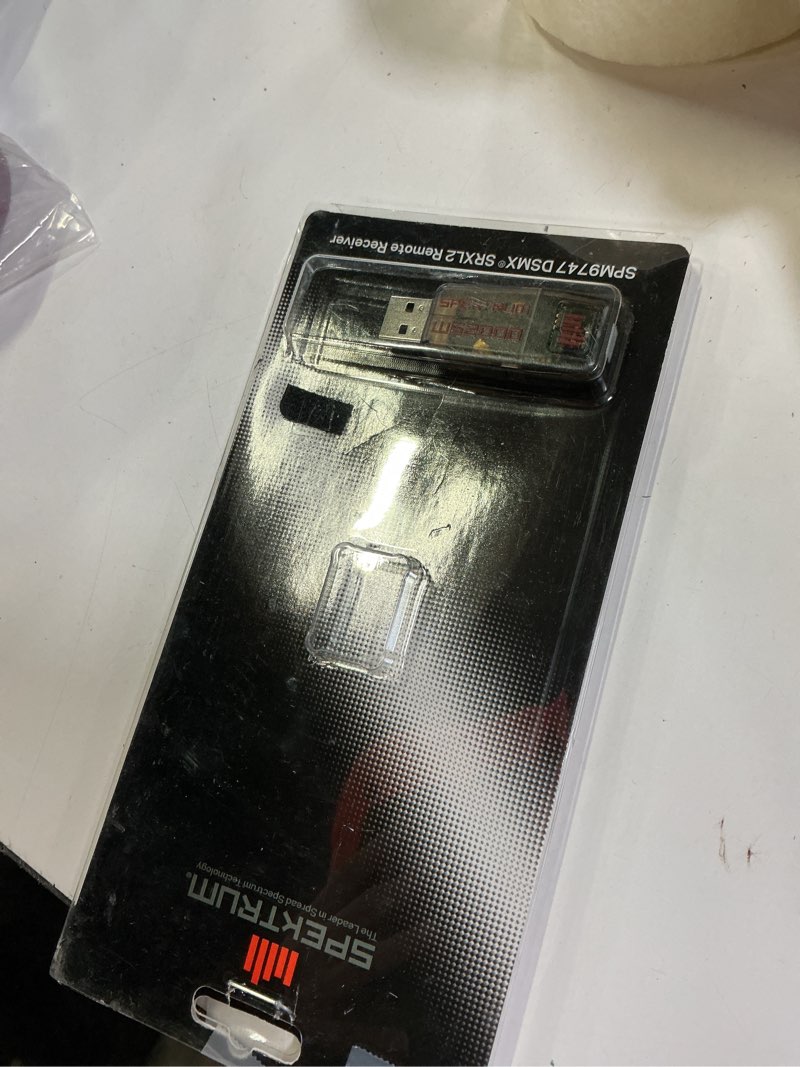Condition photo showing As Is for spektrum srxl2 dsmx remote receiver, spm9747 medium