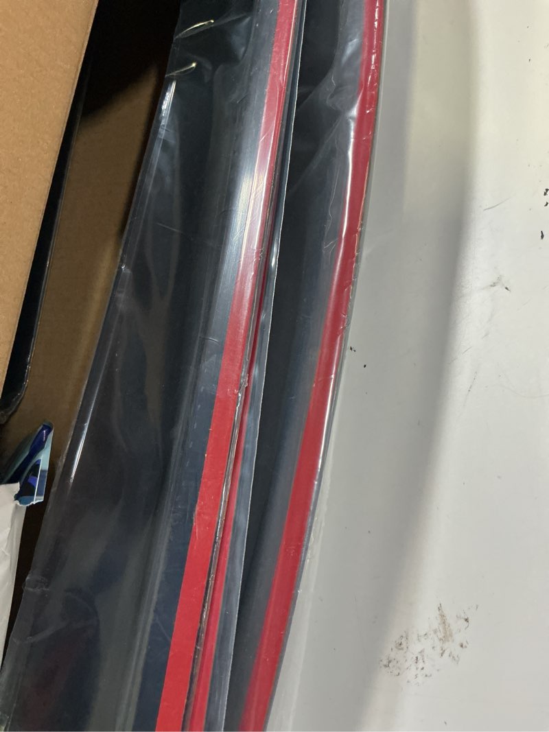 Condition photo showing New/Like New for window visors rain guards fits 2025 2026 toyota 4runner, out-channel side window wind deflectors vent shades accessories, dark smoke 4 pcs