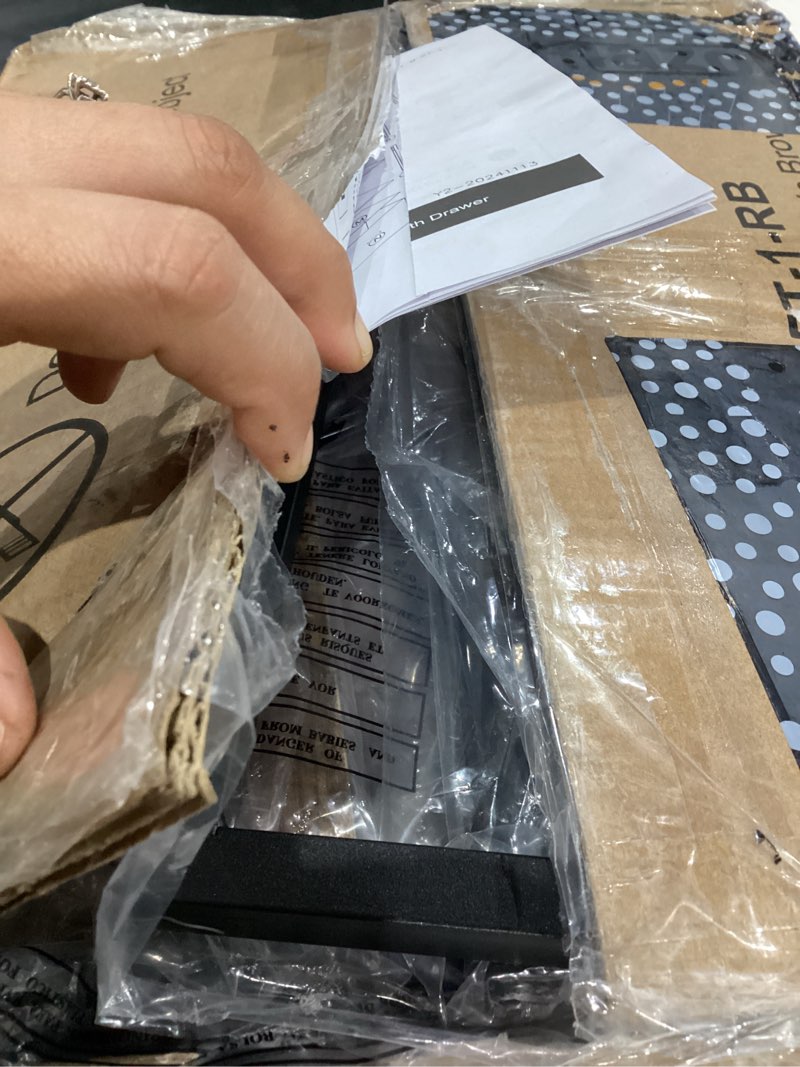 Condition photo showing Good Condition for Furologee 5-Tier Ladder Shelf, Ladder Bookshelf with Removable Drawer, Rustic Bookcase Storage Rack Organizer, Wood Metal Freestanding Storage Shelf for Living Room, Home Office, Bedroom, Balcony 5-Tier, 15" W Rustic Brown