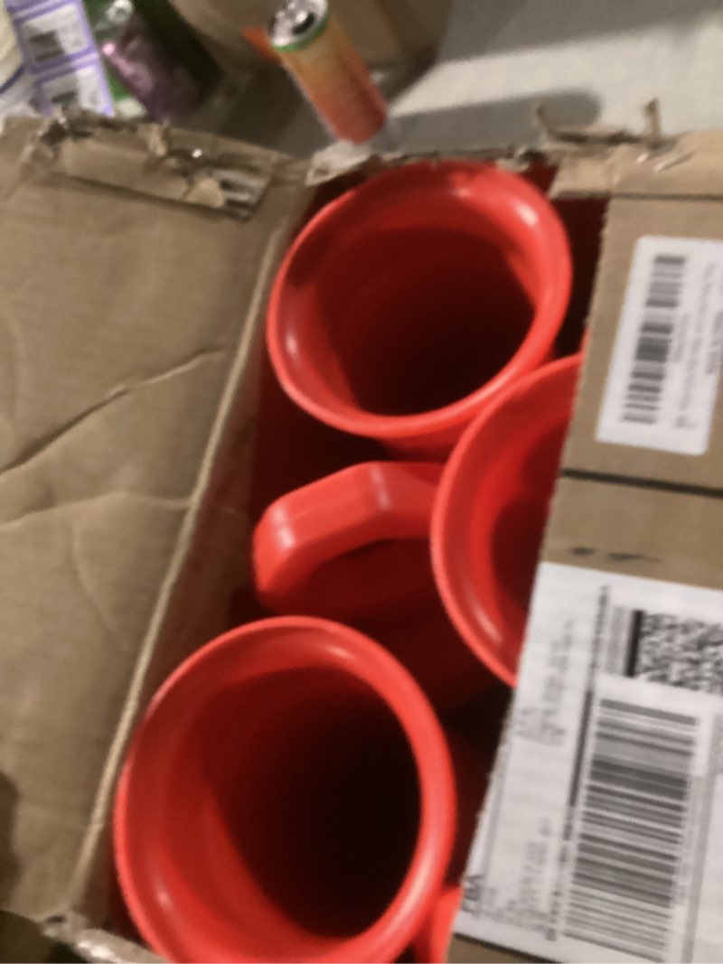 Condition photo showing Good Condition for higiant 42 inch traffic delineator posts 6 pack, tall traffic cones with base for drivers training, parking lot