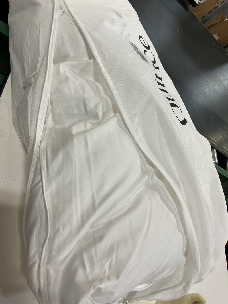 Condition photo showing As Is for premium down pillow, king, medium
