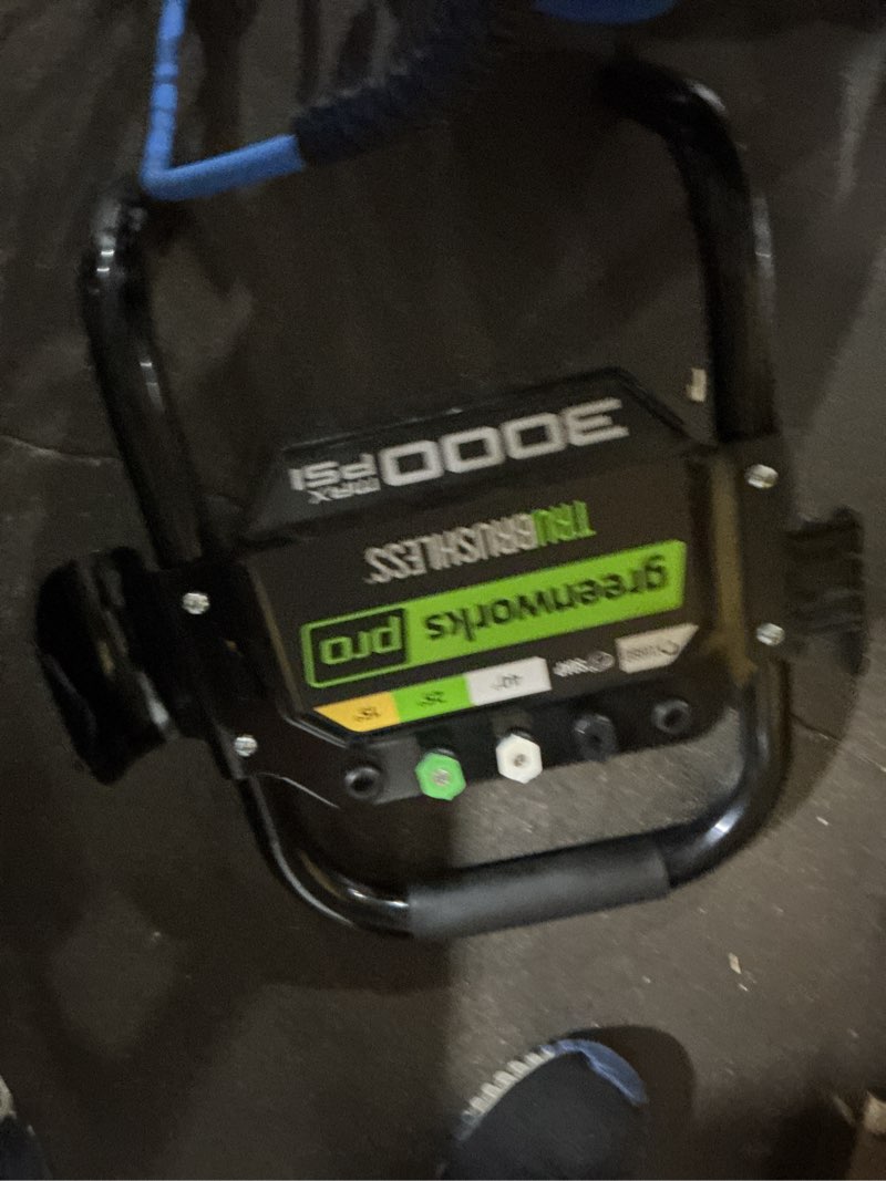 Condition photo showing Good Condition for greenworks pro 3000-psi 2.3-gpm cold water electric pressure washer