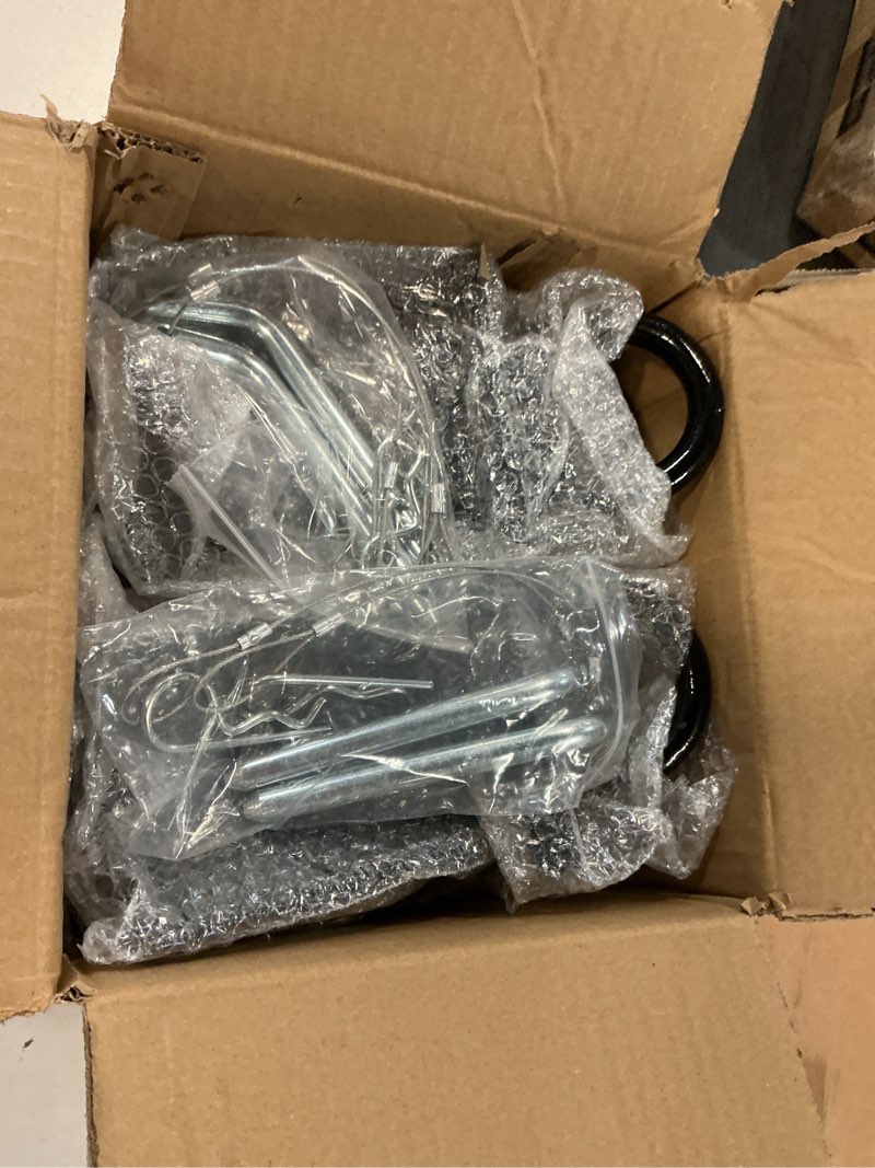 Condition photo showing Good Condition for stake pocket d ring for trailer 1/2" hitch pin 4 holes, 18,000lbs heavy duty d-ring removable tie downs for for utility trailers, flatbed trucks (4packs)