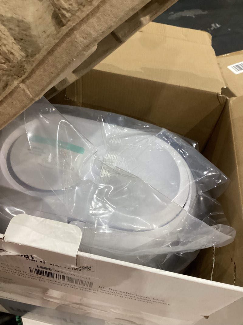 Condition photo showing item condition for Frida Baby 3-in-1 XL Top Fill Humidifier for Bedroom, Cold & Flu Relief, 6L Tank Cool Mist Humidifier + Diffuser for Large Rooms, Mold Resistant, Nightlight, Auto-Off, Quiet, Essential Oil Diffuser 1.6 Gallon Tank
