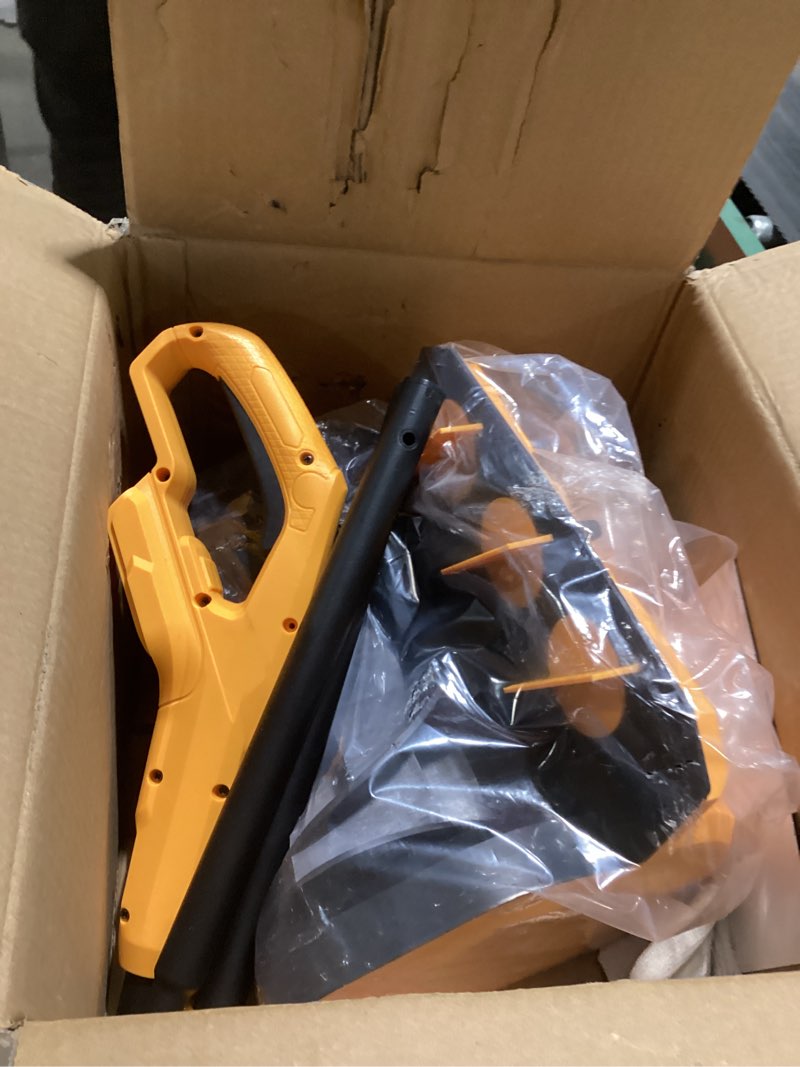 Condition photo showing Good Condition for Cordless Snow Shovels Compatible with DeWalt 20V Battery, 12" Electric Snow Blower for Driveway Max 26FT Throw Distance, 6" Clear Depth with Front Handle & Telescoping Pole for Deck, Patio (Tool ONLY)
