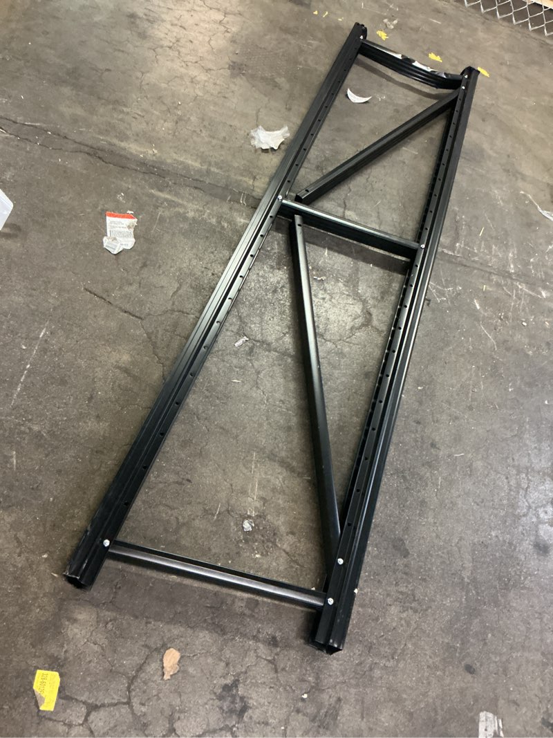 Condition photo showing As Is for 19”x79” metal upright