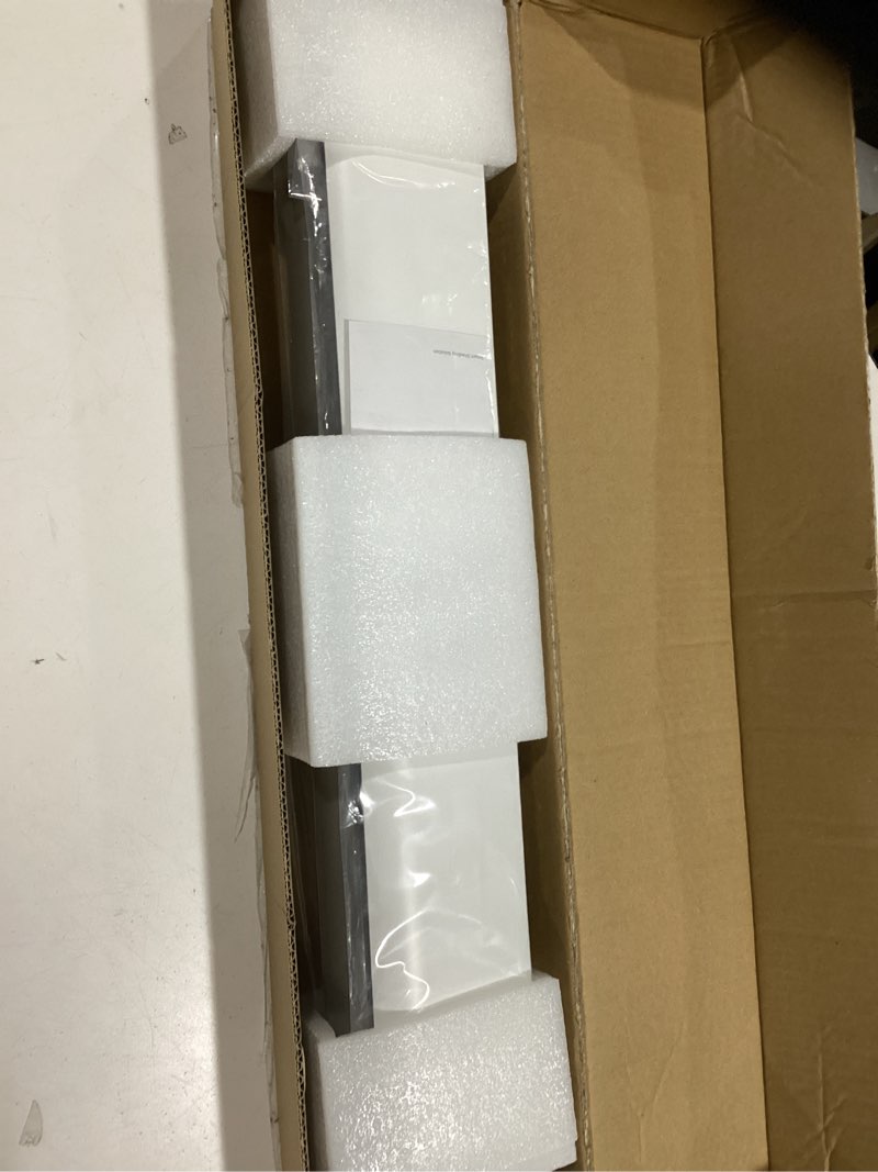 Condition photo showing Good Condition for Allesin No Drill Motorized Blinds with Remote | Rechargeable Smart Blackout Roller Shades, Cordless Electric Window Blinds for Bedroom, Living Room, Home Office, Smoky Gray 22x72 Inches Smoky Gray 22"W x 72"H