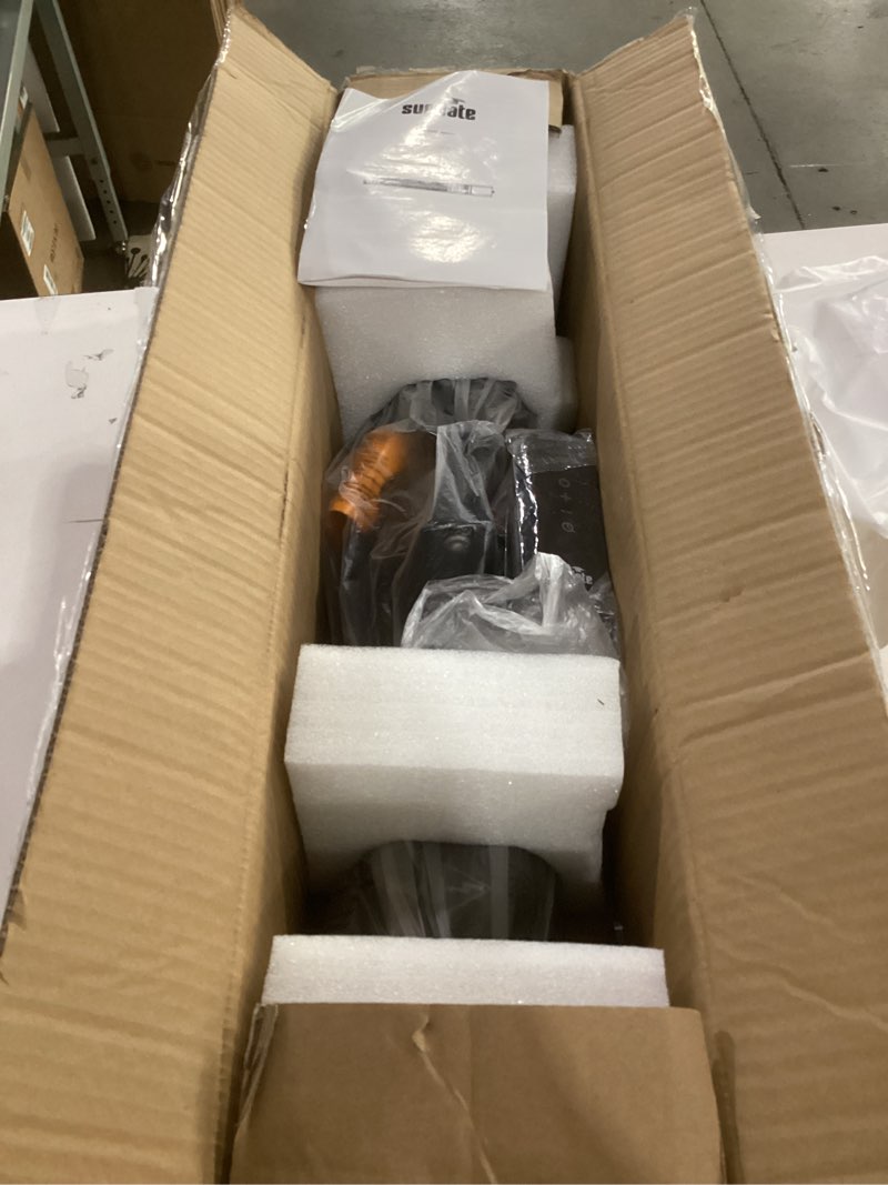 Condition photo showing Good Condition for not tested**** ceiling electric outdoor heater wifi control wall-mounted hanging patio 1500w infrared 9 heat levels, 24h timers, carbon fiber tube heating wall heater for gazebo, balcony clear quartz glass