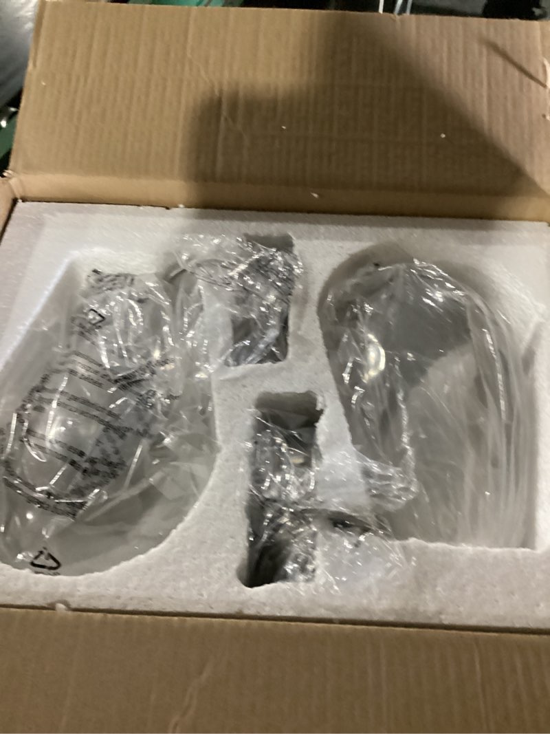 Condition photo showing New/Like New for Glass Pendant Lights Kitchen Island 2 Pack, Brushed Nickel Pendant Light Fixtures with Hand-Blown Clear Glass, Modern Hanging Light for Kitchen Sink Dining Room Bedroom, E26 Brushed Nickel + Clear Glass 1-Light, 2 Pack