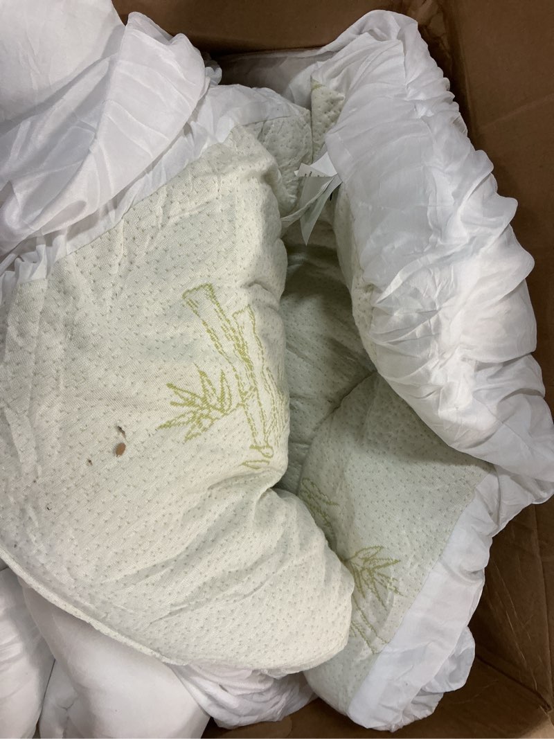 Condition photo showing Good Condition for premium 100% waterproof queen mattress topper, breathable mattress pad, rayon from bambo bed protector, deep pocket sheet cover 8"-21" queen white